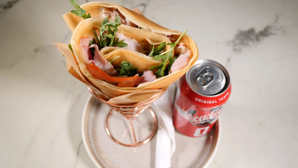 🥞 Savory European Crêpe + Drink Experience $14